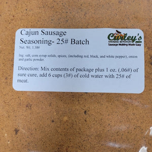 Cajun Sausage Seasoning Kit