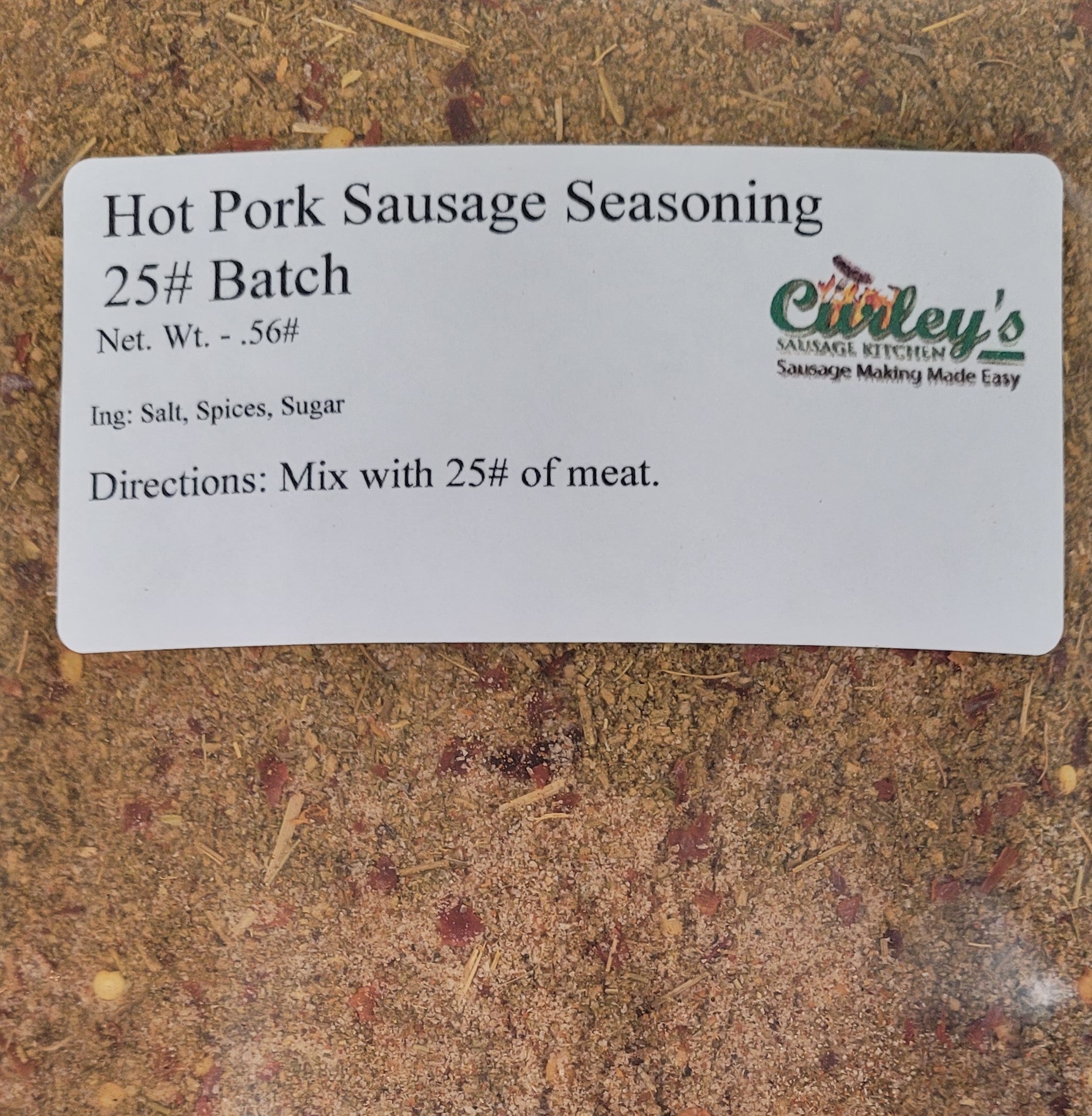 Hot Pork Sausage