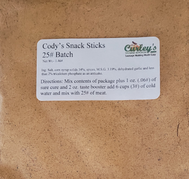 Codys Snack Sticks KIT
