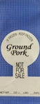 Ground Pork Bags