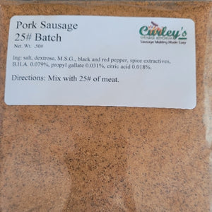 Pork Sausage Seasoning and casings