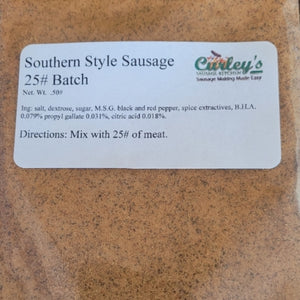 Southern Sausage Seasoning and casings