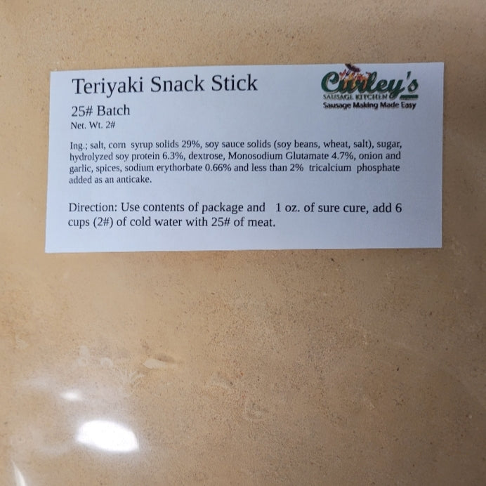Teriyaki Snack Stick Seasoning